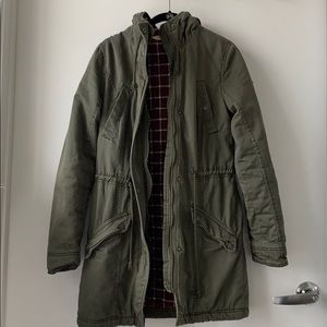 holloster cozy lined parka